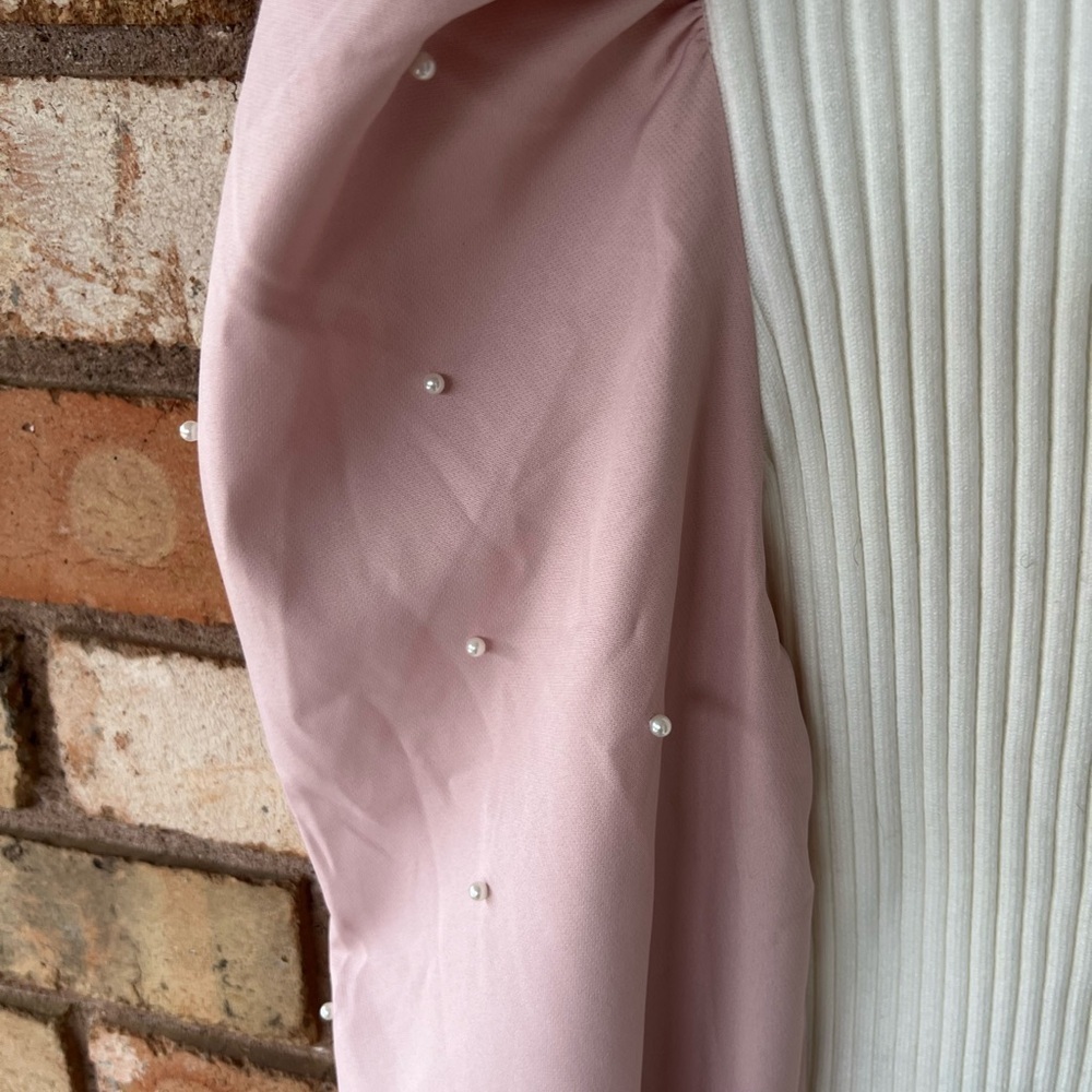 NWT FATE Puff Sleeve Crew neck sweater - Picture 5 of 11
